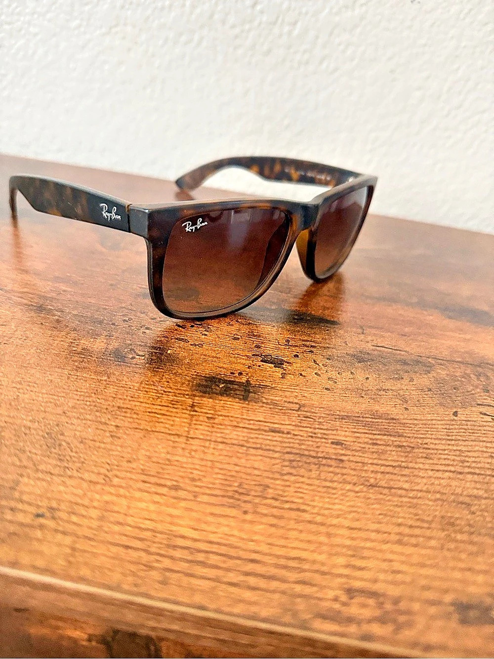 Ray-Ban Justin RB4165 710/13 Tortoiseshell Brown Sunglasses